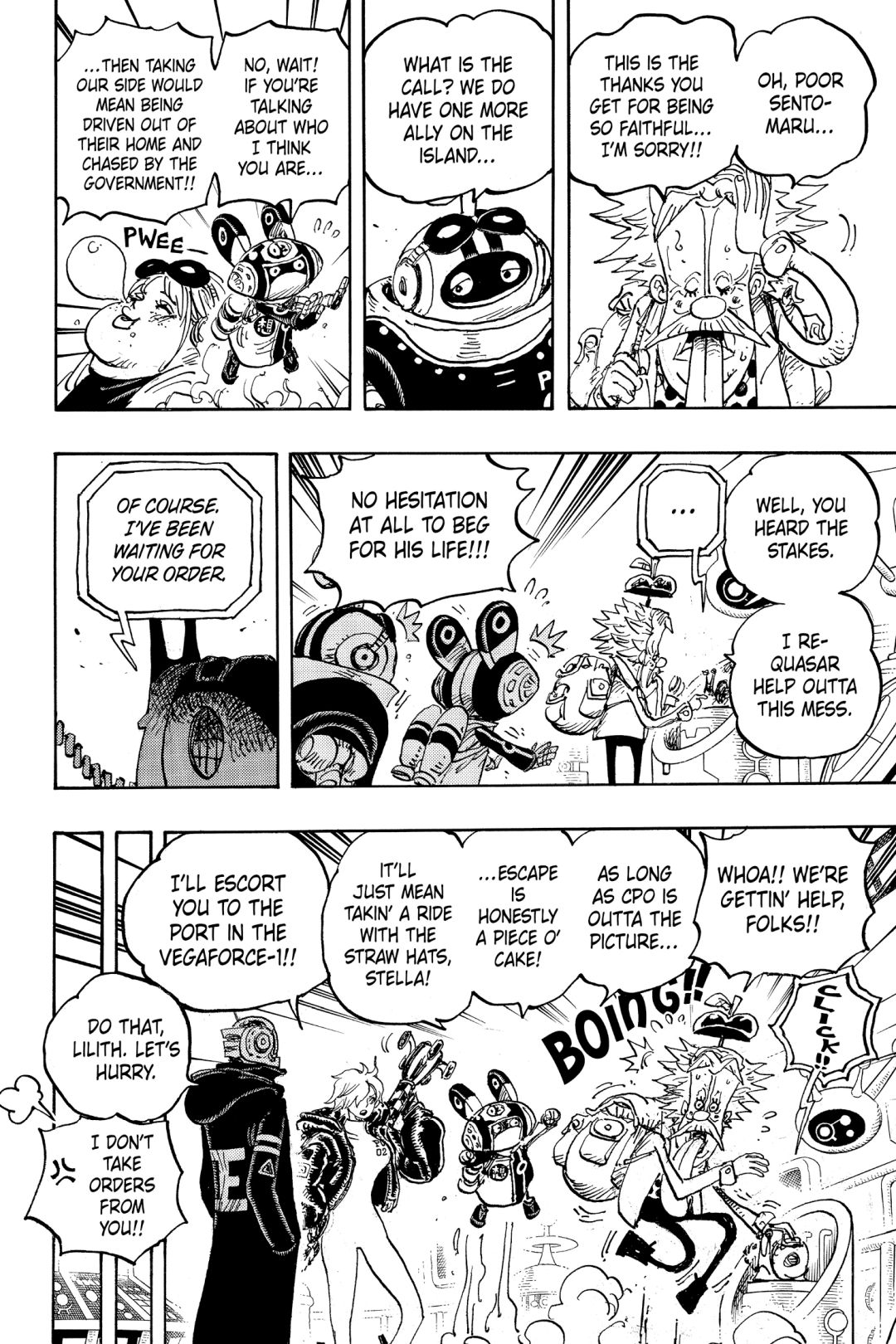 One Piece, Chapter 1071 image 06